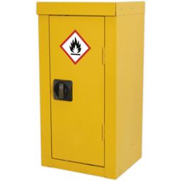 Loops Hazardous Substance Cabinet - 350 x 300 x 705mm - Single Door - 2 Point Key Lock - thumbnail 5