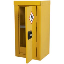 Loops Hazardous Substance Cabinet - 350 x 300 x 705mm - Single Door - 2 Point Key Lock - thumbnail 4