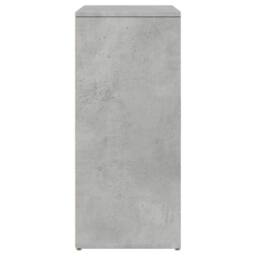Berkfield Home Sideboards 2 pcs Concrete Grey 60x31x70 cm Engineered Wood - Size: 60 x 31 x 70 cm - thumbnail 6