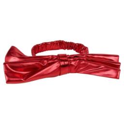 EONLION 2X Red 50cm Large Metallic Chair Bows Sashes Party Decor - thumbnail 3