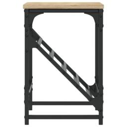 Berkfield Home Shoe Rack Sonoma Oak 60x30x45 cm Engineered Wood in Brown - Size: 60 x 30 x 45 cm - thumbnail 5