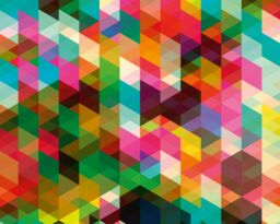 Origin Murals Geometrix Wall Mural - Size: W350 cm x H280 cm - thumbnail 3