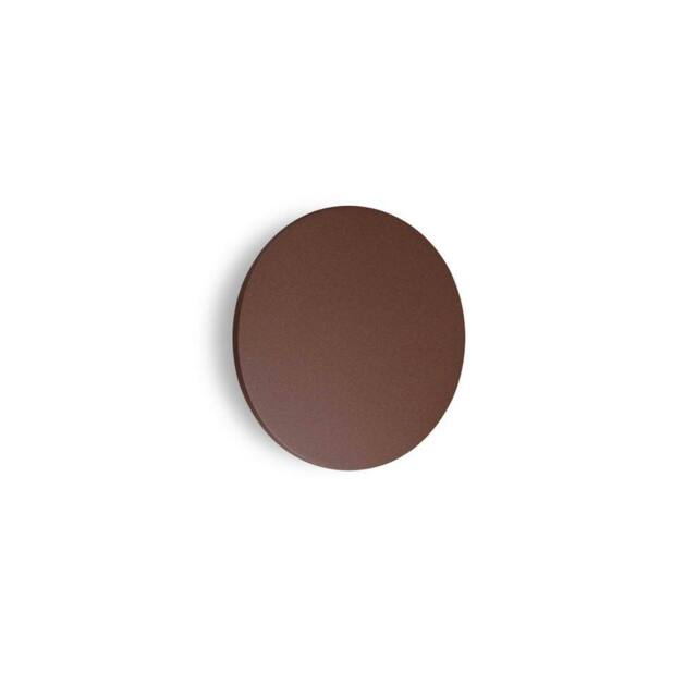 Netlighting Punto Outdoor Flush Wall Lamp Coffee Brown 1850Lm 3000K IP54