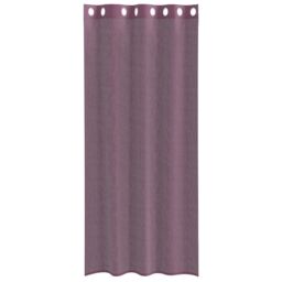 Berkfield Home Voile Curtains with Grommets 2 pcs Purple 140x245 cm - thumbnail 4