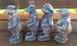 Inspirational Gifting Miniature Character Ornaments from Wind in the Willows in Bronze - thumbnail 4