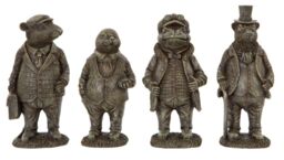 Inspirational Gifting Miniature Character Ornaments from Wind in the Willows in Bronze - thumbnail 2