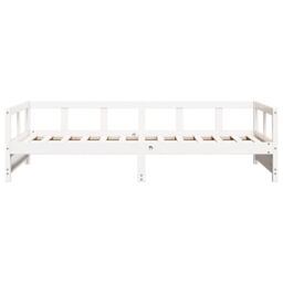 Berkfield Home Daybed without Mattress White 80x200 cm Solid Wood Pine - thumbnail 5