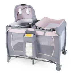 CASART Foldable Nursery Center Bassinet Baby Playard w/Diaper Changing Table - Size: Crib - thumbnail 3