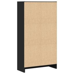 Berkfield Home Bookcase Black 60x24x109 cm Engineered Wood - Size: 60 x 24 x 109 cm - thumbnail 6