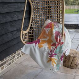 Benjamin Tate Design Japanese Maple Blanket in Natural - Size: 120 cm x 150 cm - thumbnail 4
