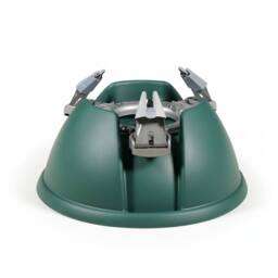 Pegdev Christmas Tree Stand with 3 Metal Clasps & 1 Litre Water Tank in Green