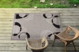 RugsX Floorlux Rug in Grey - Size: 60 cm x 110 cm - thumbnail 4
