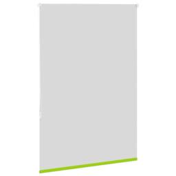 Berkfield Home Roller Blind Blackout Yellow 130x210 cm Fabric Width 126.6 cm Pol… in Bright Green - thumbnail 4