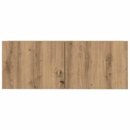 Berkfield Home 3 Piece TV Cabinet Set Wall-mounted Artisan Oak Engineered Wood - thumbnail 5