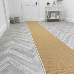 runrug Carpet Runner Rug - Indoor/Outdoor, Reversible, 2mm - 'Coastal' in Light Beige - Size: 60 cm x 150 cm - thumbnail 2