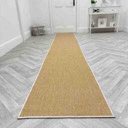 runrug Carpet Runner Rug - Indoor/Outdoor, Reversible, 2mm - 'Coastal' in Light Beige - Size: 60 cm x 150 cm - thumbnail 3