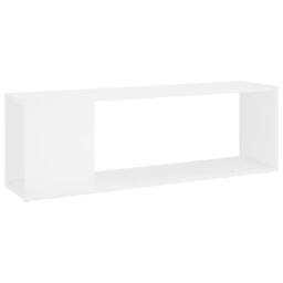 Berkfield Home TV Cabinet White 100x24x32 cm Engineered Wood - Size: 100 x 24 x 32 cm - thumbnail 3