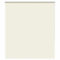 Berkfield Home Roller Blind Blackout Off-White 130x130 cm Fabric Width 126.6 cm Polyester in White - thumbnail 2