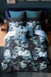 Ted Baker 'Painted Blooms' Cotton Duvet Cover Set - Size: Super King - thumbnail 3