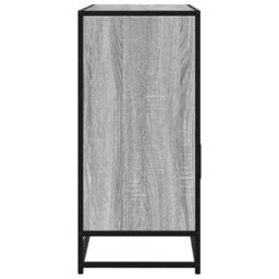 Berkfield Home Sideboard Grey Sonoma 100x35x76 cm Engineered Wood - Size: 100 x 35 x 76 cm - thumbnail 5