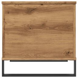 Berkfield Home Coffee Table Artisan Oak 60x44.5x45 cm Engineered Wood in Brown - thumbnail 6