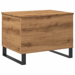 Berkfield Home Coffee Table Artisan Oak 60x44.5x45 cm Engineered Wood in Brown - thumbnail 2