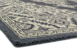 The Rug Shop UK Blue Handmade Wool Floral Traditional Easy To Clean Area Rug - Size: 160 cm x 230 cm - thumbnail 4