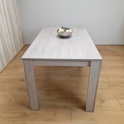 KOSY KOALA Modern Dining Table Set with 4 Cream Chairs Dining Furniture - thumbnail 4