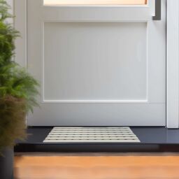 Nicoman PVC Duckboard Anti Slip Shower Mat Bath Mat 61cm x 25cm in Grey - Size: 61 cm x 25 cm - thumbnail 5