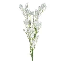 Leaf 6 x 65cm Artificial Gypsophilia Spray in White - Size: 6 x 65 cm - thumbnail 3