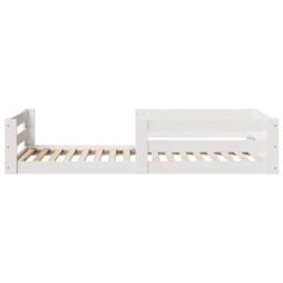 Berkfield Home Bed Frame without Mattress White 80x200 cm Solid Wood Pine - thumbnail 5