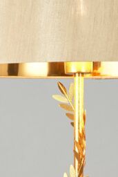 BHS Lighting Brookby Floor Lamp in Gold - thumbnail 3