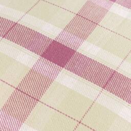 Voyage Maison Arrochar Tartan Woven Indoor/Outdoor Cushion in Purple - Size: 50 cm x 50 cm - thumbnail 5
