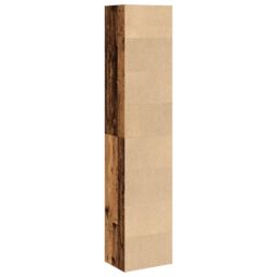 Berkfield Home Bookcase Old Wood 40x30x189 cm Engineered Wood in Brown - Size: 40 x 30 x 189 cm - thumbnail 6