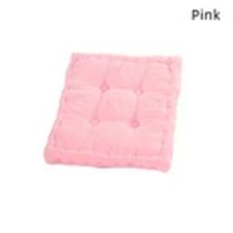 Havendro Pink Chair Booster Pad Cotton Thick Firm Seat Cushion - thumbnail 1