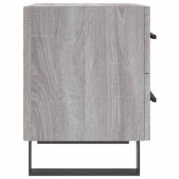 Berkfield Home Bedside Cabinets 2 pcs Grey Sonoma 40x35x47.5 cm Engineered Wood - thumbnail 7