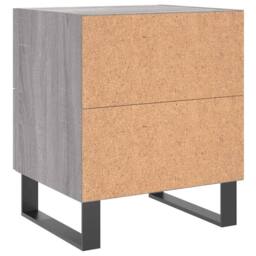 Berkfield Home Bedside Cabinets 2 pcs Grey Sonoma 40x35x47.5 cm Engineered Wood - thumbnail 9