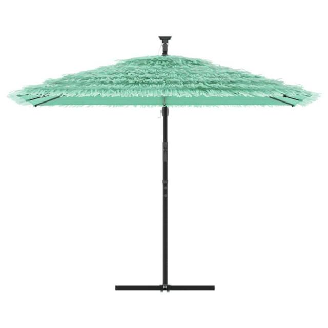 Berkfield Home Durable Garden Parasol with Steel Pole Green 290x290x238 cm - Size: 290 x 290 x 238 cm - image 1
