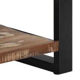 Berkfield Home Console Table Multicolour 100x35x75 cm Solid Wood Reclaimed - Size: 100 x 35 x 75 cm - thumbnail 8