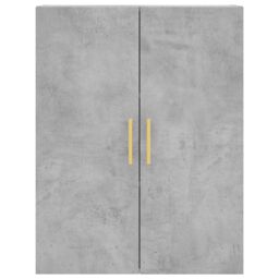 Berkfield Home Wall Mounted Cabinets 2 pcs Concrete Grey 69.5x34x90 cm - thumbnail 6