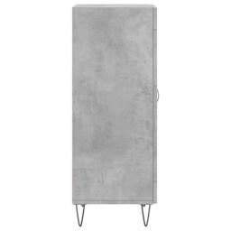Berkfield Home Sideboard Concrete Grey 34.5x34x90 cm Engineered Wood - thumbnail 7