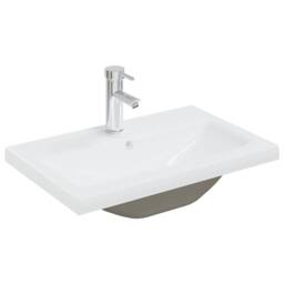 Berkfield Home 2 Piece Bathroom Furniture Set Concrete Grey Engineered Wood - thumbnail 5