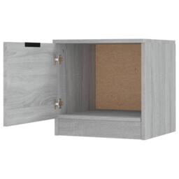 Berkfield Home Decorative Bedside Cabinets 2 pcs Grey Sonoma 40x39x40 cm - Size: 40 x 39 x 40 cm - thumbnail 9