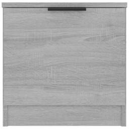 Berkfield Home Decorative Bedside Cabinets 2 pcs Grey Sonoma 40x39x40 cm - Size: 40 x 39 x 40 cm - thumbnail 7
