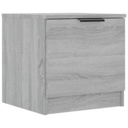 Berkfield Home Decorative Bedside Cabinets 2 pcs Grey Sonoma 40x39x40 cm - Size: 40 x 39 x 40 cm - thumbnail 6