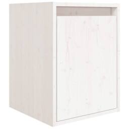 Berkfield Home TV Cabinets 8 pcs White Solid Wood Pine - thumbnail 7