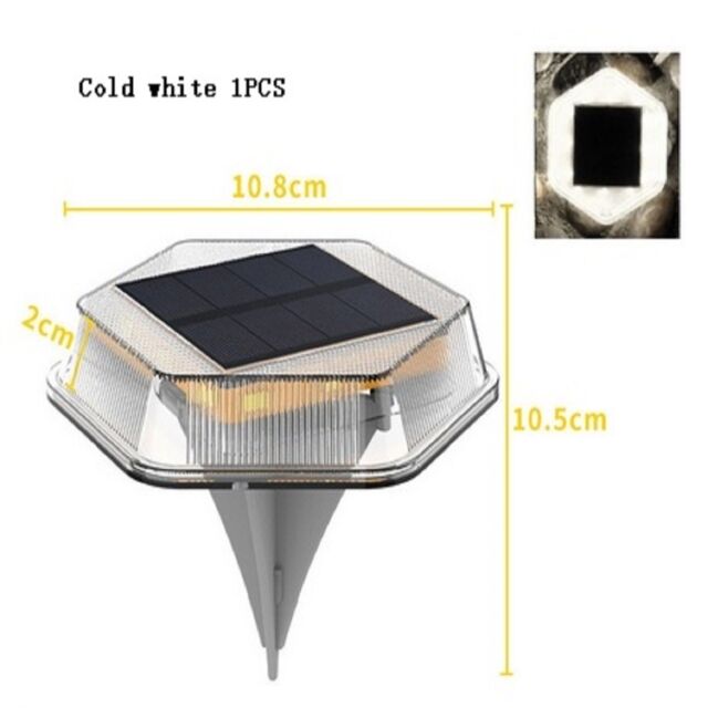 Leaper Outdoor Patio Decoration Stair Steps Lights in White - image 1