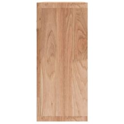 Berkfield Home Wall Cabinet 42x18x42 cm Solid Wood Walnut in Brown - Size: 42 x 18 x 42 cm - thumbnail 6