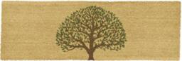 Artsy Mats Tree of Life Coir Doormat (120 x 40cm) in Natural - Size: 40 cm x 120 cm - thumbnail 4