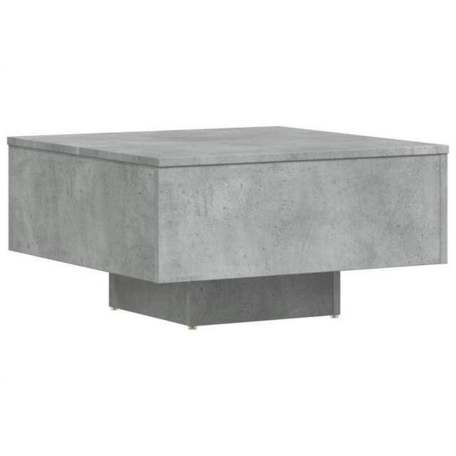 Berkfield Home Coffee Table Concrete Grey 60x60x31.5 cm Engineered Wood - image 1